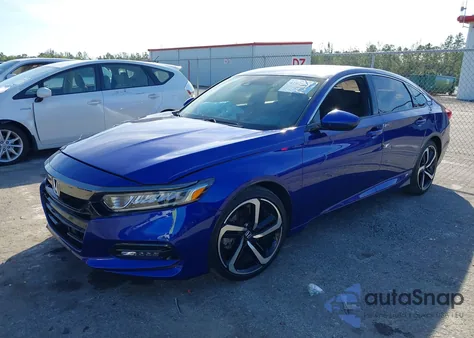 2020 Honda Accord Sport из США, поврежденный, VIN 1HGCV1F34LA014053
